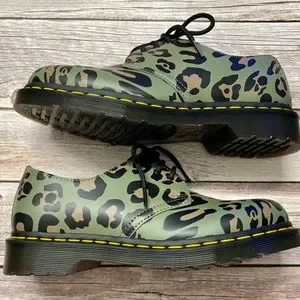 Dr. Martens | Shoes | Dr Martens 27686 Skull Leopard Print  display picture 1
